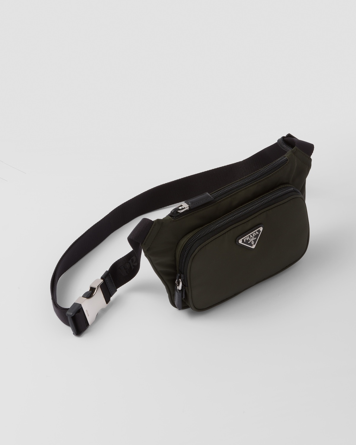 Re-Nylon and Saffiano leather shoulder bag - 3
