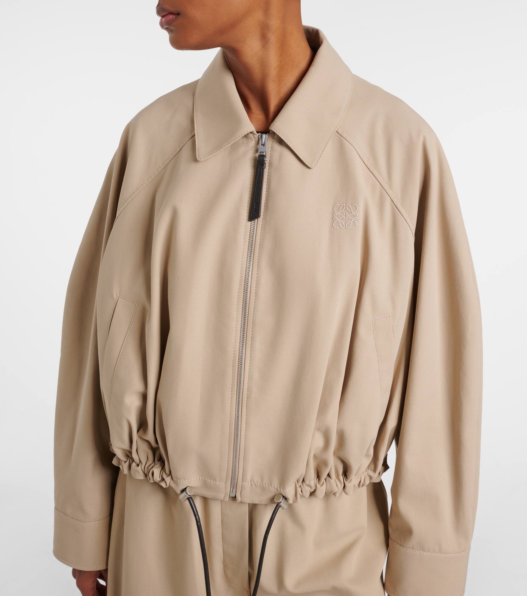 Cotton bomber jacket - 6