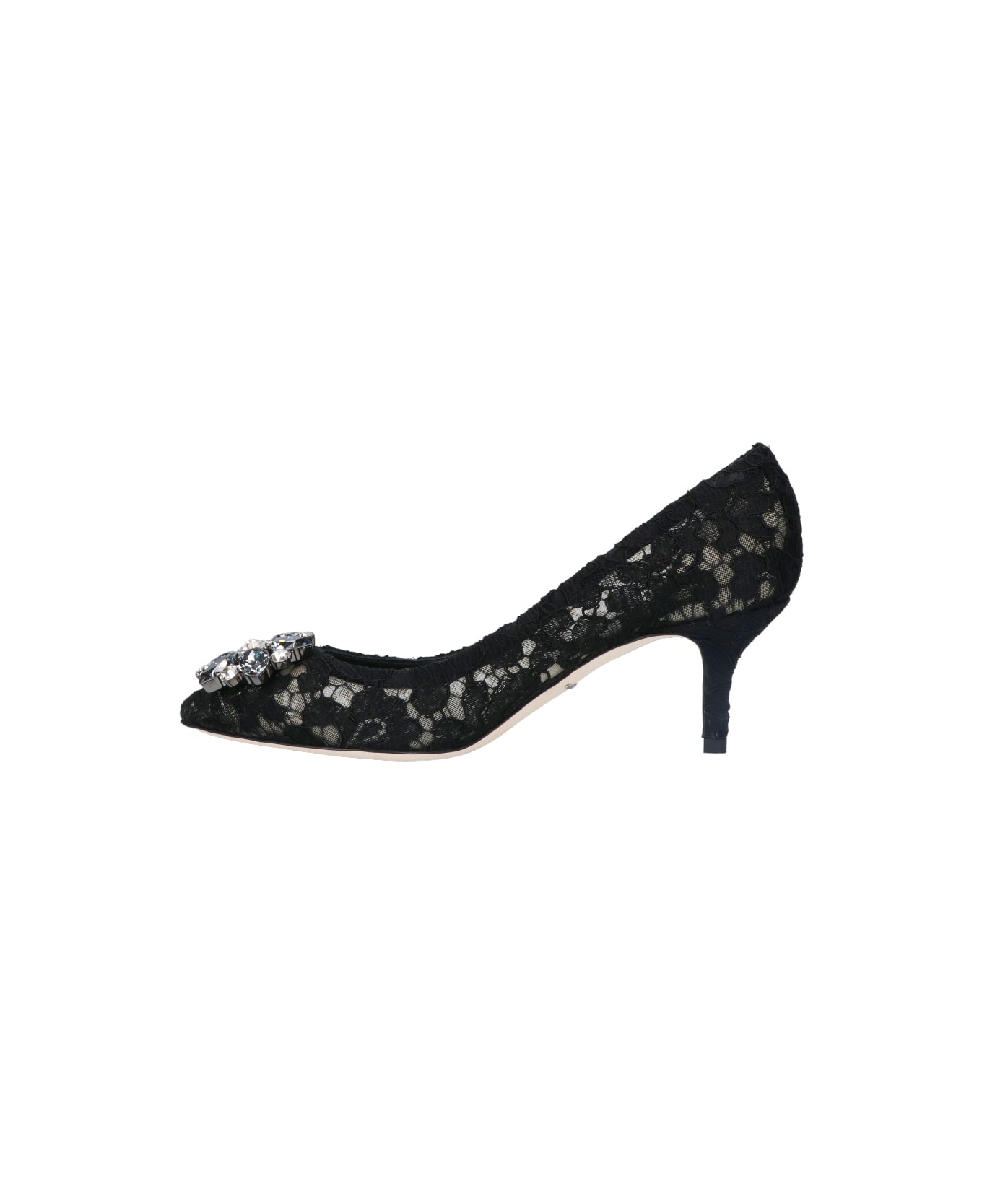 Taormina Lace Decollete With Broche - 3