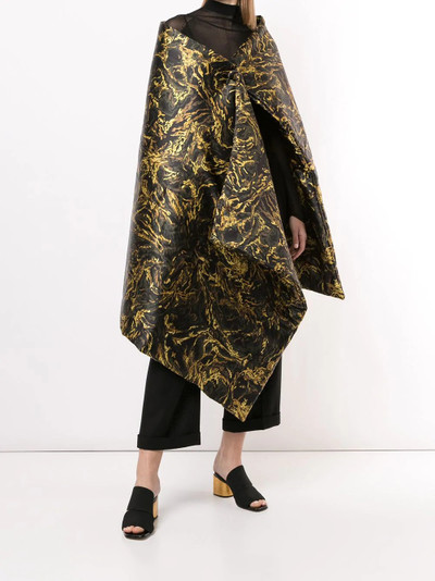 Proenza Schouler Painted Figures padded blanket outlook