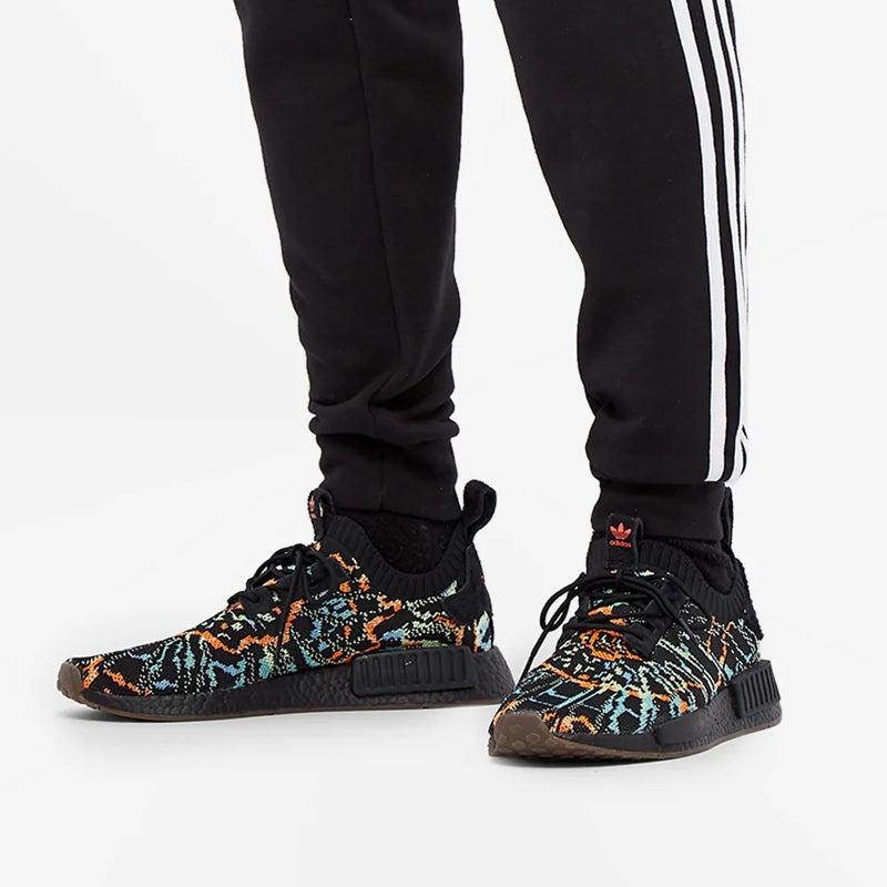 adidas NMD_R1 Primeknit 'Black Glitch' G57941 - 7