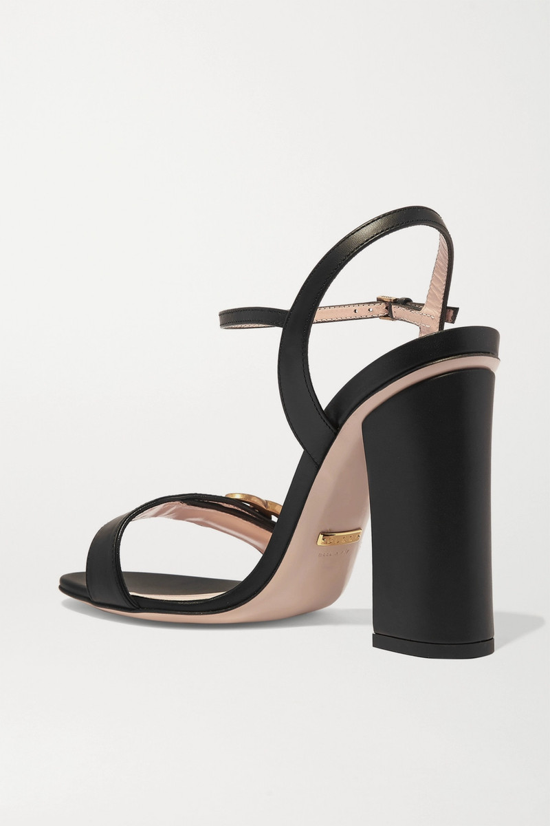 Marmont logo-embellished leather sandals 3