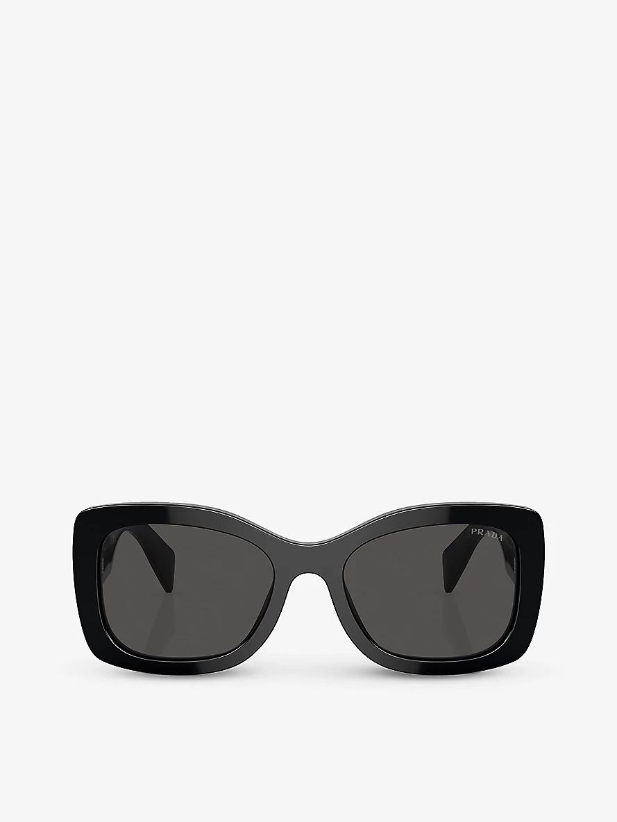 PR A08S oval-frame acetate sunglasses - 1