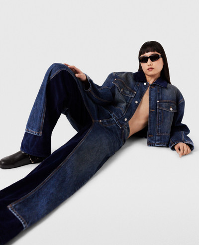 Stella McCartney Corduroy High-Rise Straight Leg Jeans outlook