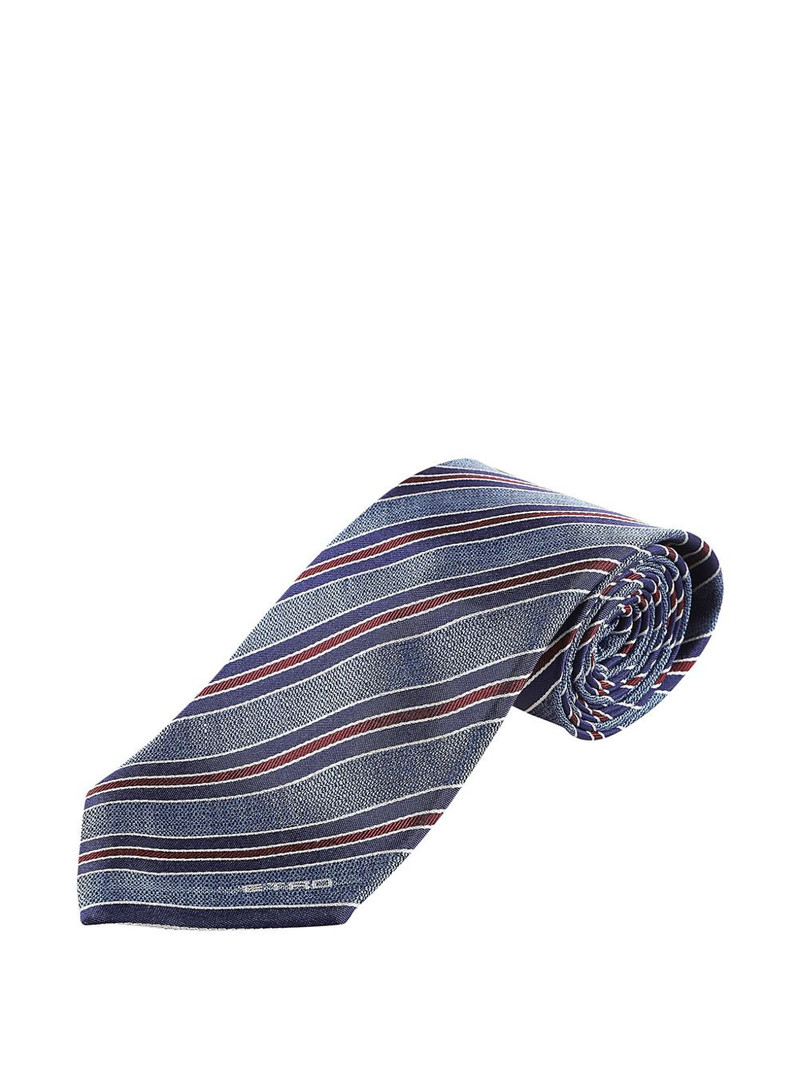 Etro striped silk tie outlook