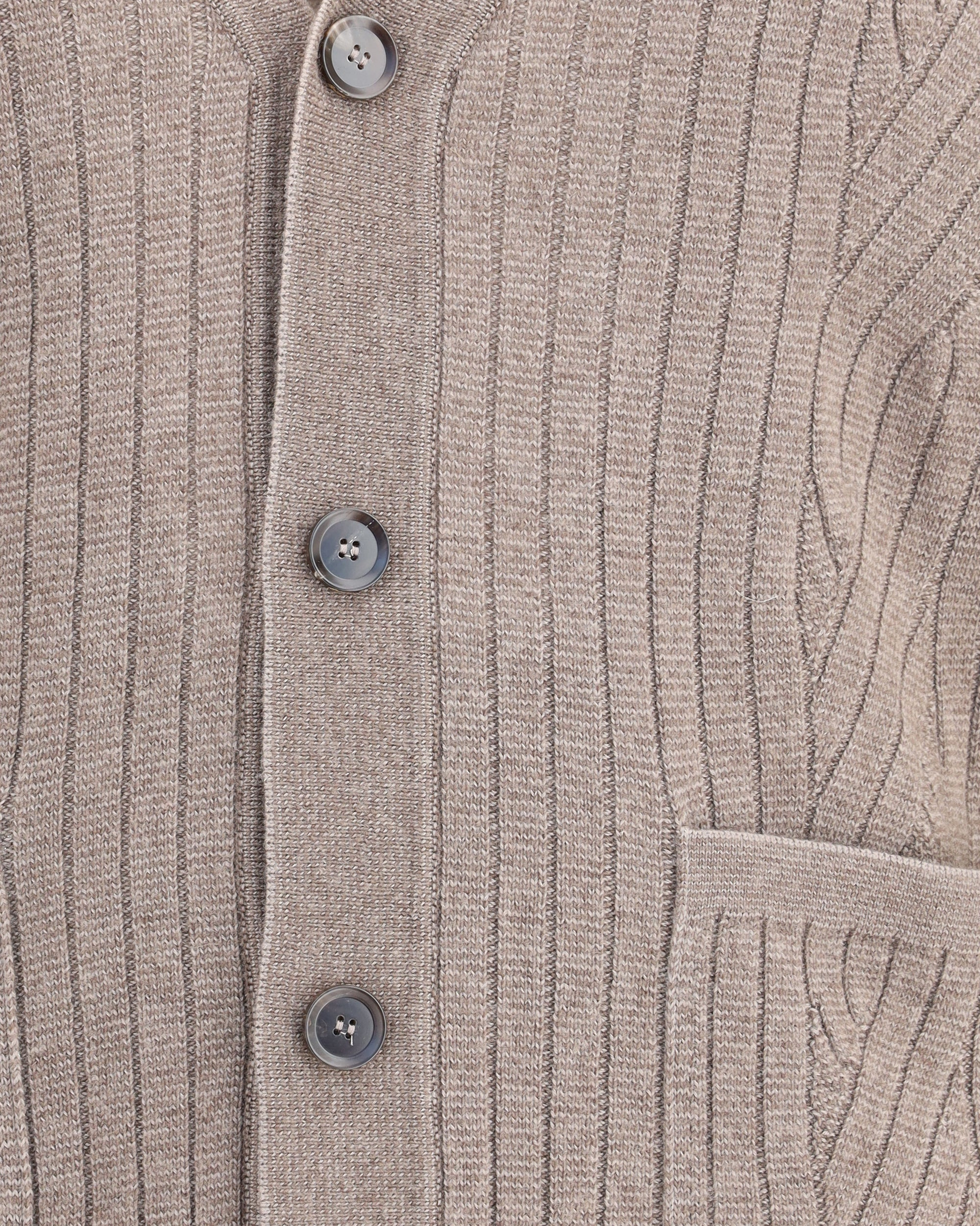 Wool cardigan - 3