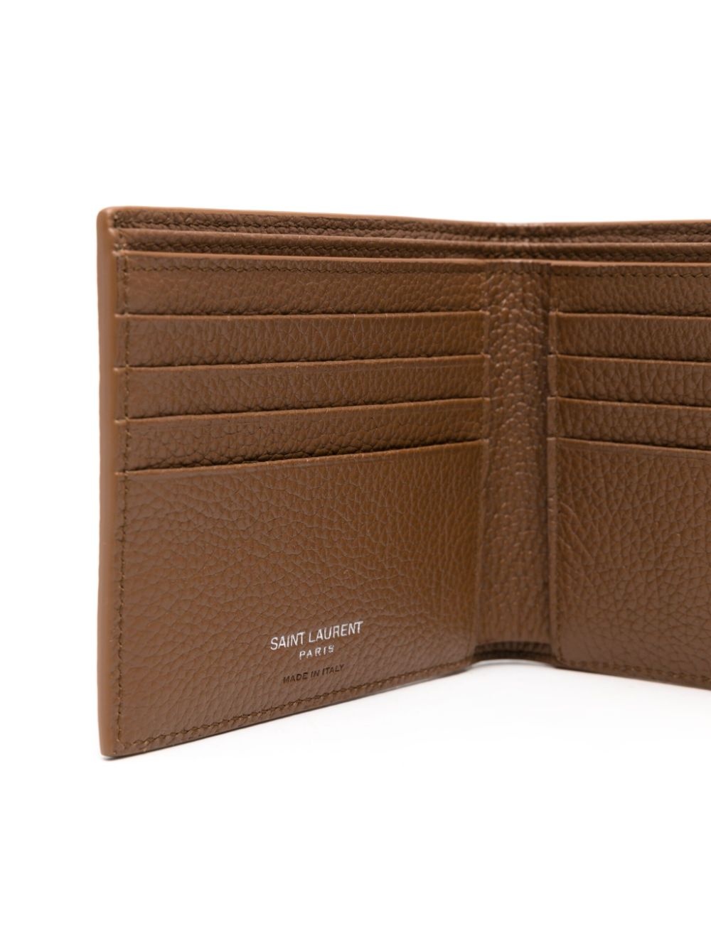 debossed-logo leather wallet - 3