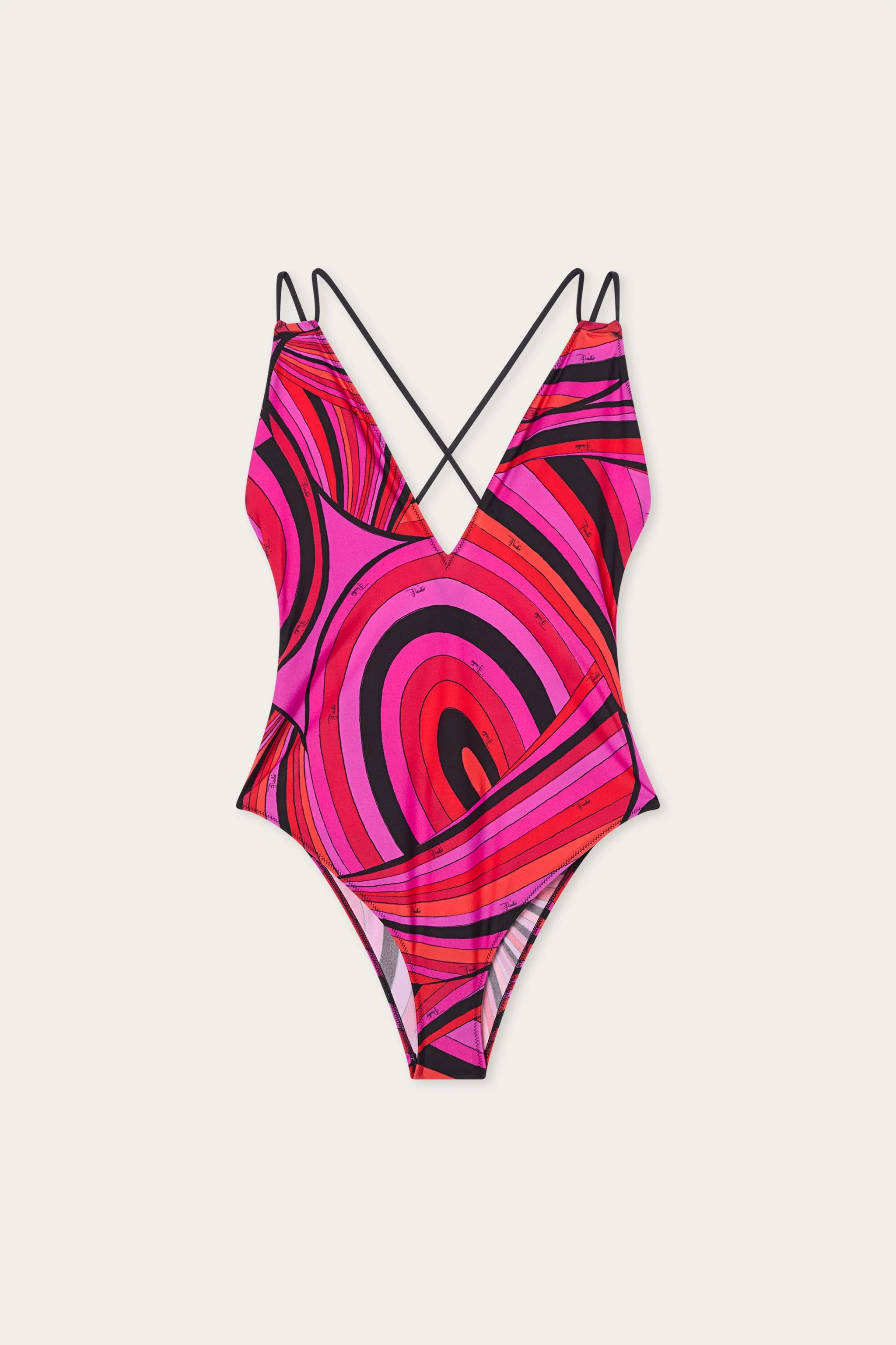 IRIDE PRINT SWIMSUIT - 1
