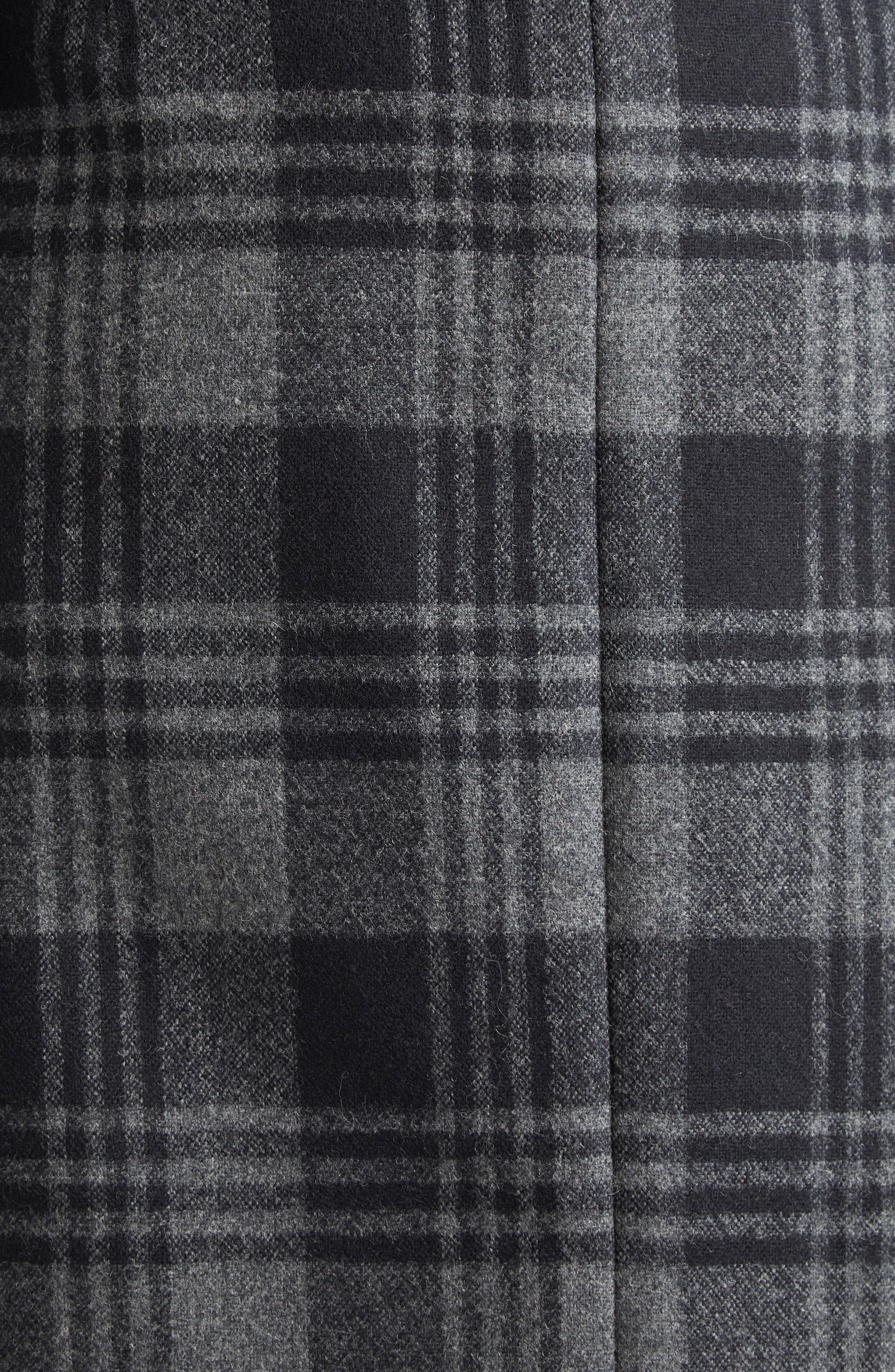 Proenza Schouler Cassia Plaid Virgin Wool A-Line Skirt in Grey Multi at Nordstrom - 7