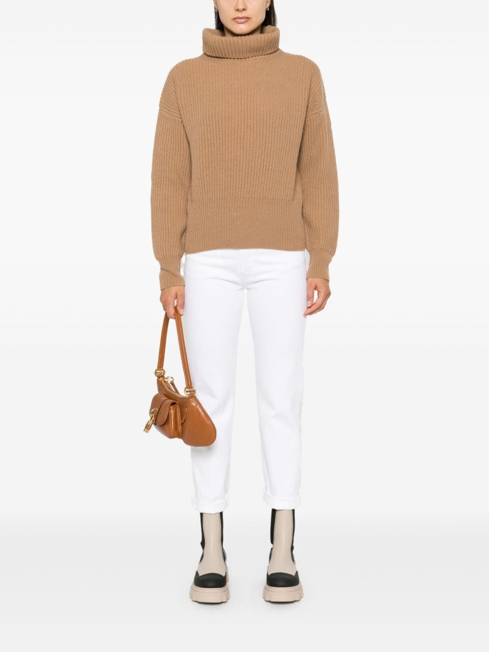 logo-patch sweater - 2