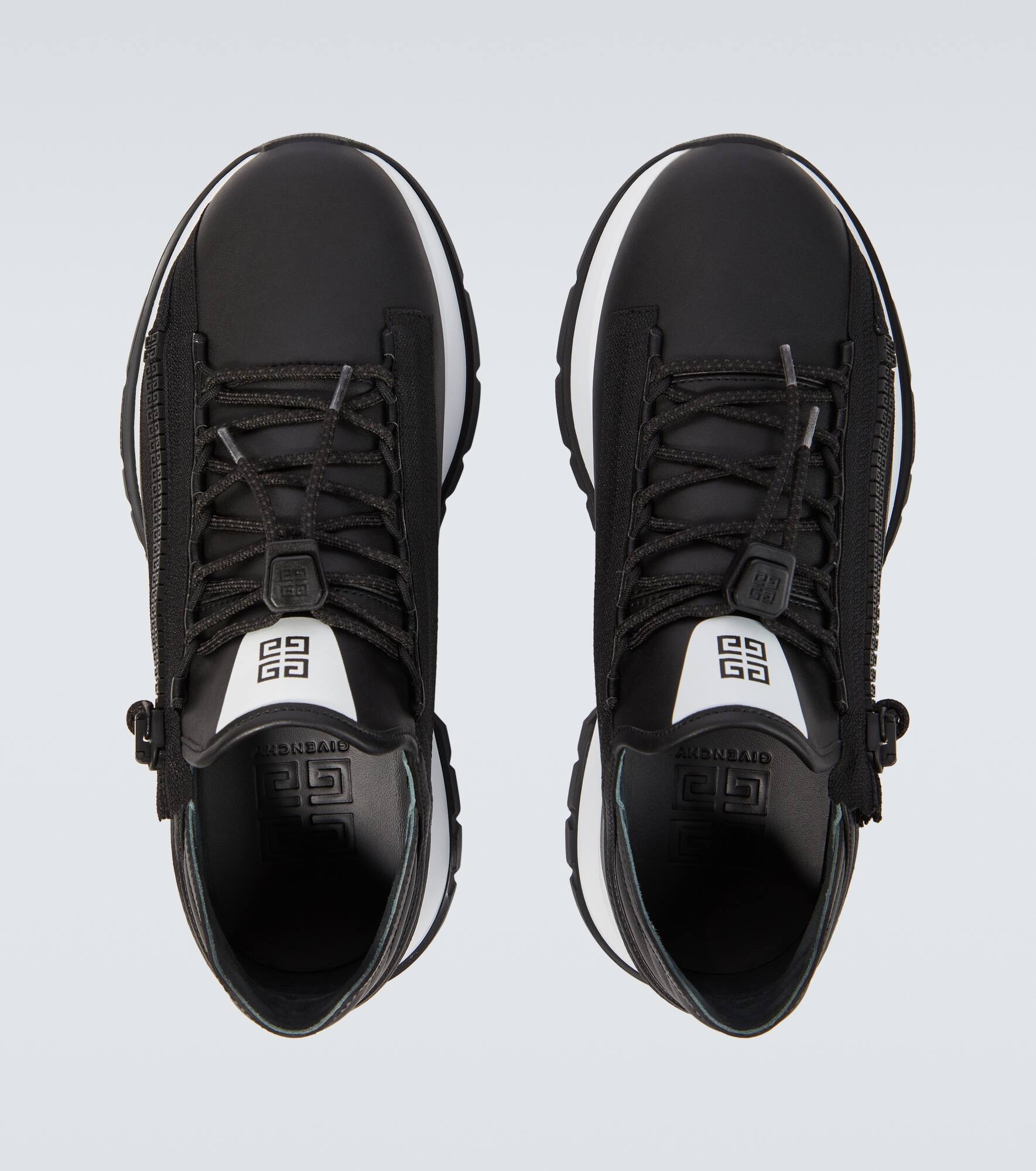 Spectre faux leather sneakers - 4