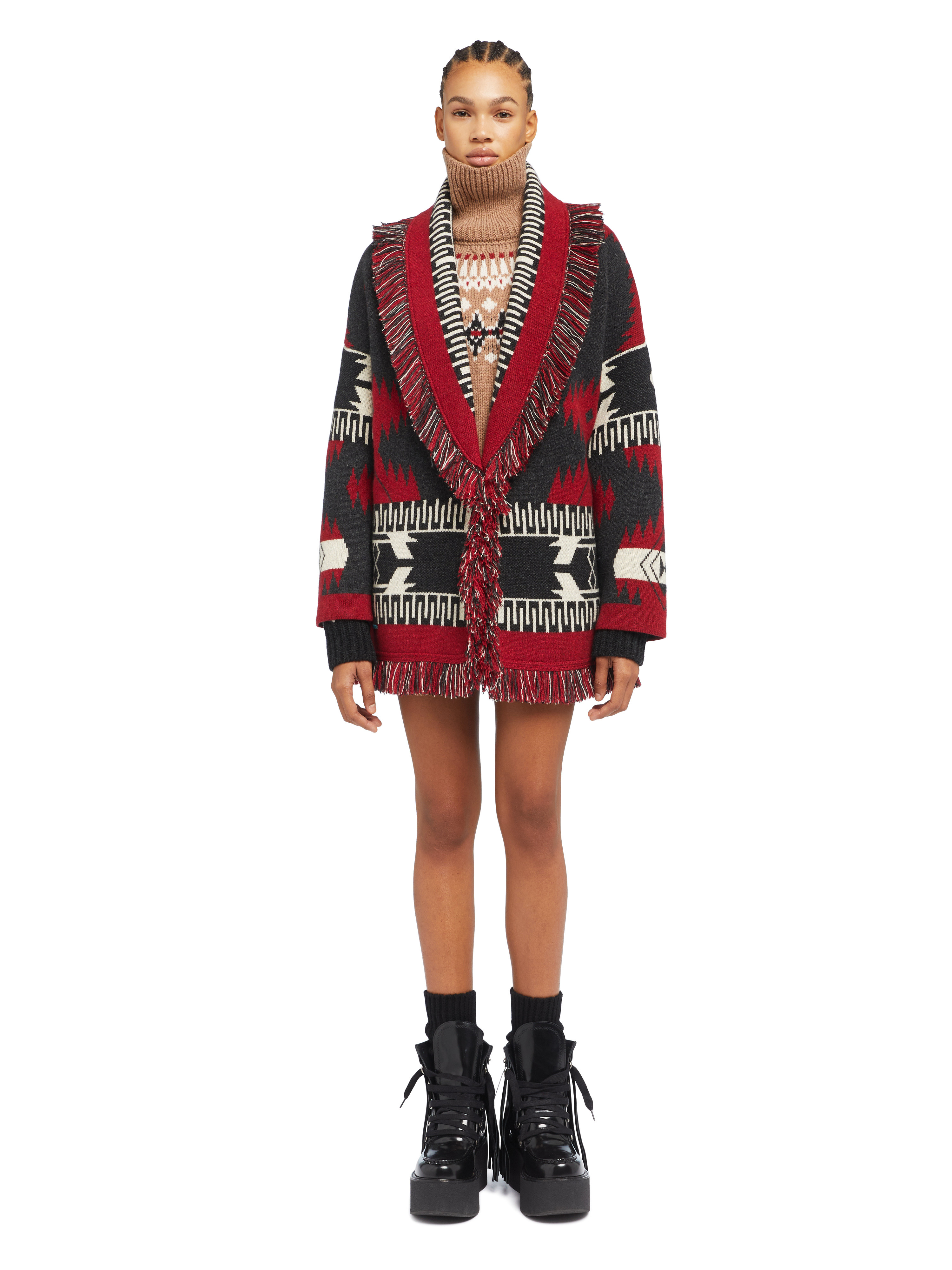 Icon Jacquard Cardigan - 4