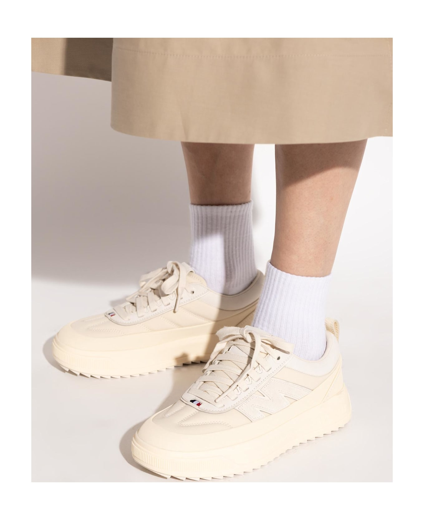Moncler Sports Shoes With Logo - 2