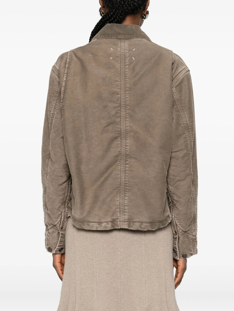 Maison Margiela Maison Margiela Corduroy-collar Jacket outlook