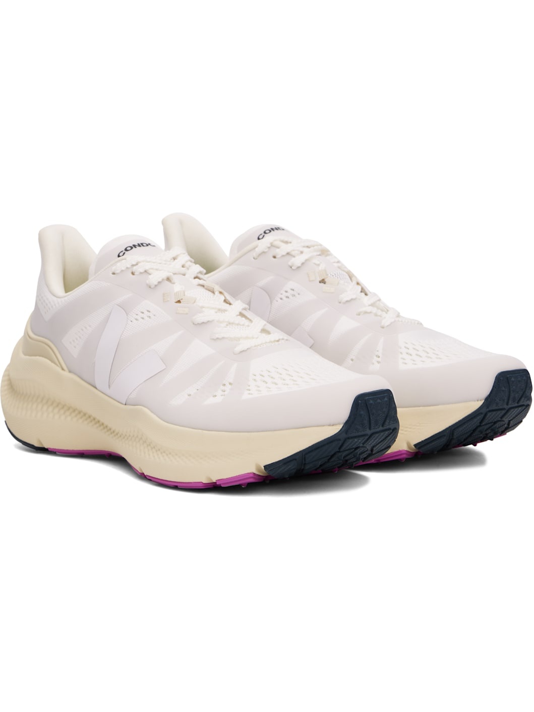 White Condor 3 Engineered Mesh Sneakers - 4