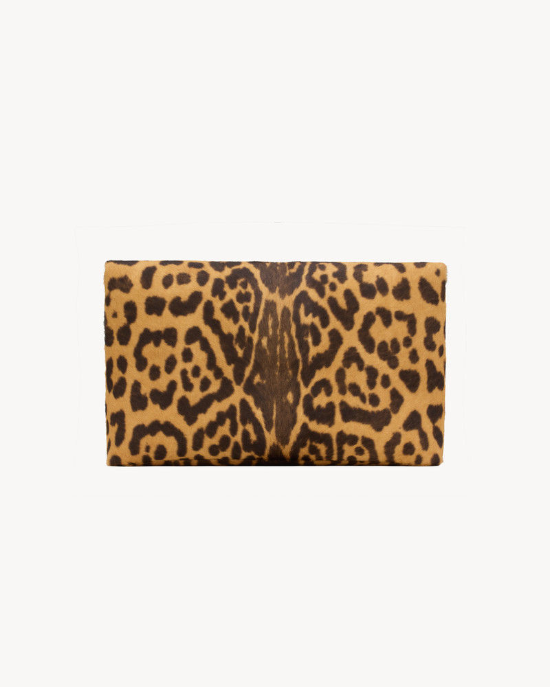 SAINT LAURENT CASSANDRE LARGE ENVELOPE POUCH IN PONY HAIR LEATHER outlook