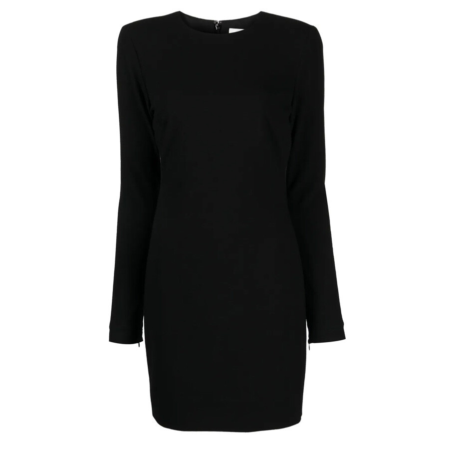 Victoria Beckham Crepe Virgin-Wool Blend Minidress - 6