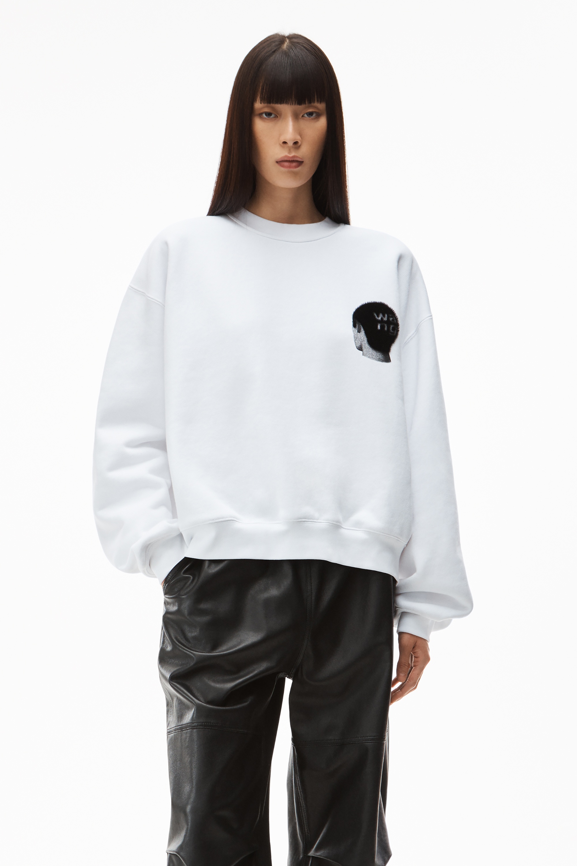 BUZZ CUT GRAPHIC PULLOVER IN TERRY - 2