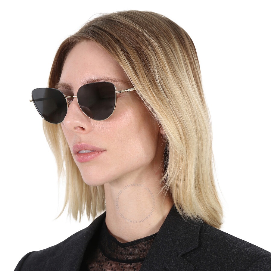 Burberry Harper Dark Grey Cat Eye Ladies Sunglasses BE3144 110987 58 - 2