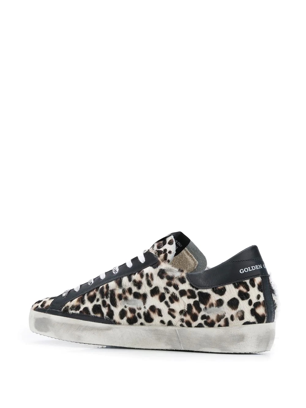 Superstar leopard-print sneakers - 3