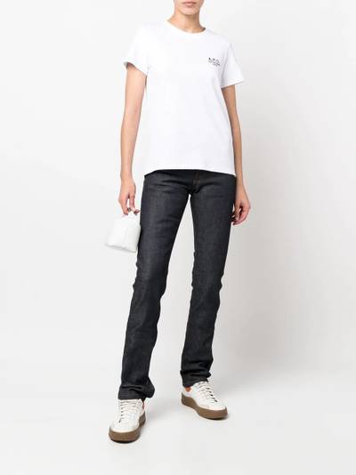 A.P.C. contrasting-stitch detail jeans outlook