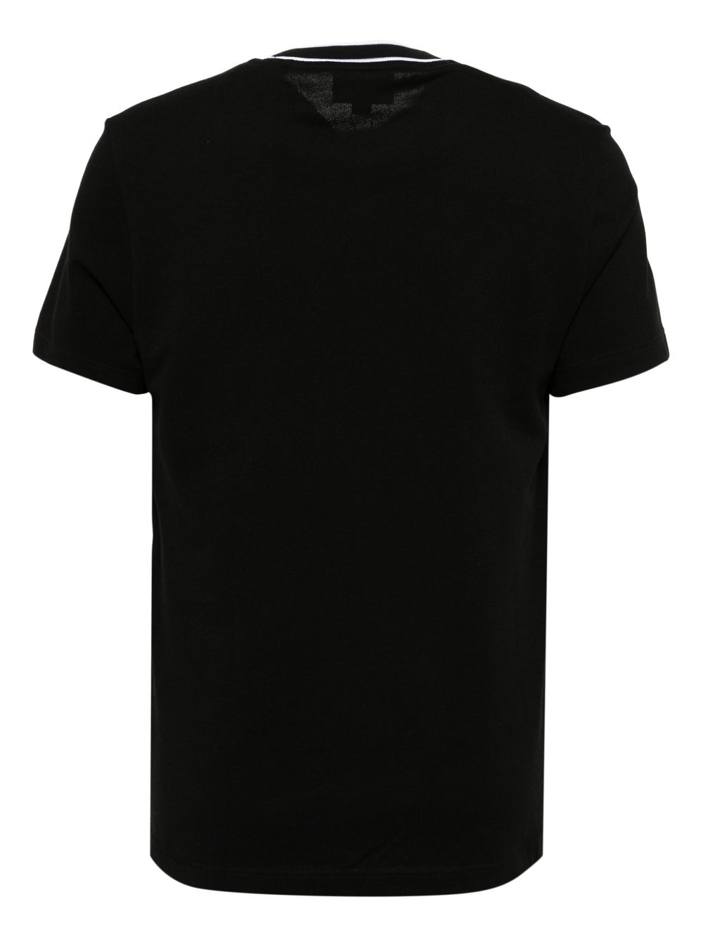 Stretch Piqué Stripe Collar t-shirt - 2