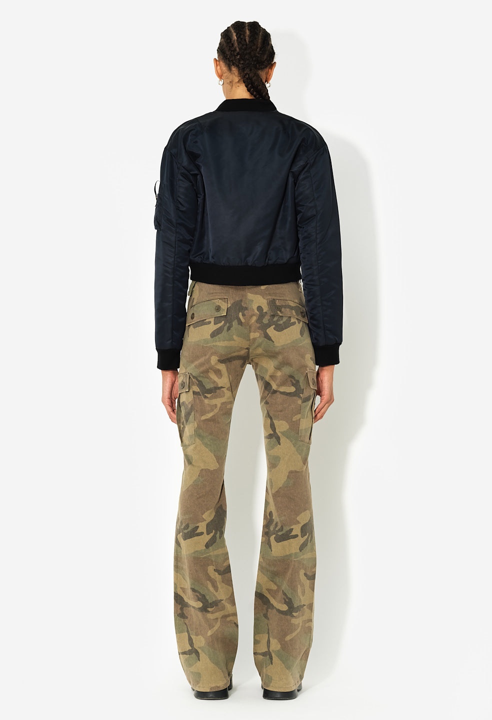 HUNTER CROPPED BOMBER - 4