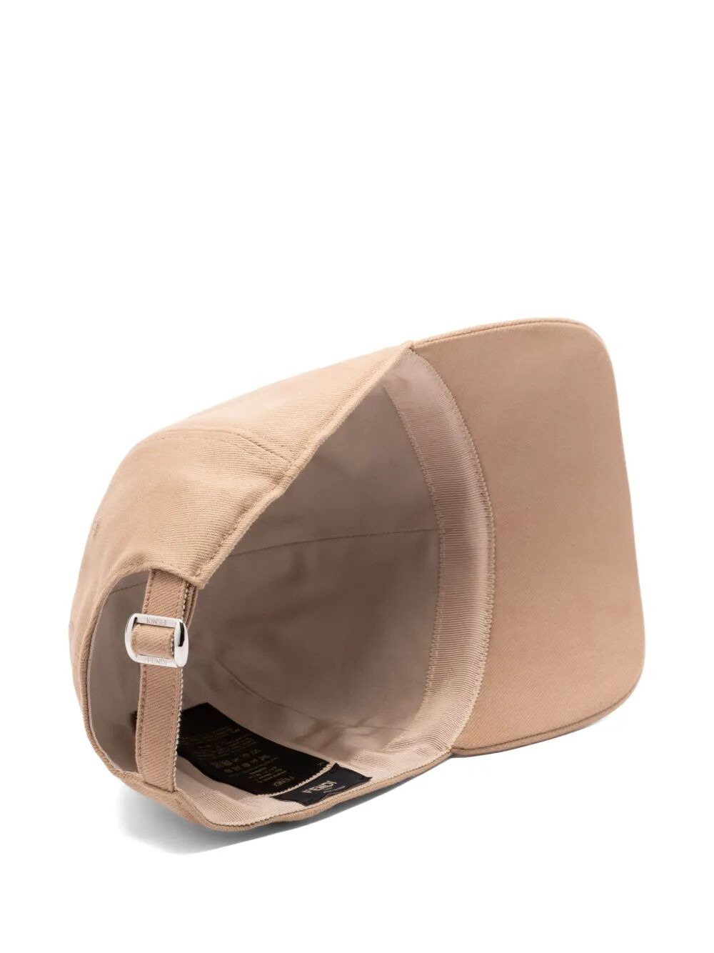 Fendi Men Fendi Roma Embroidery Cotton Baseball Cap - 3