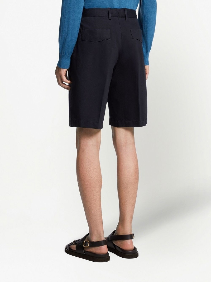 Summer cotton-linen chino shorts 4