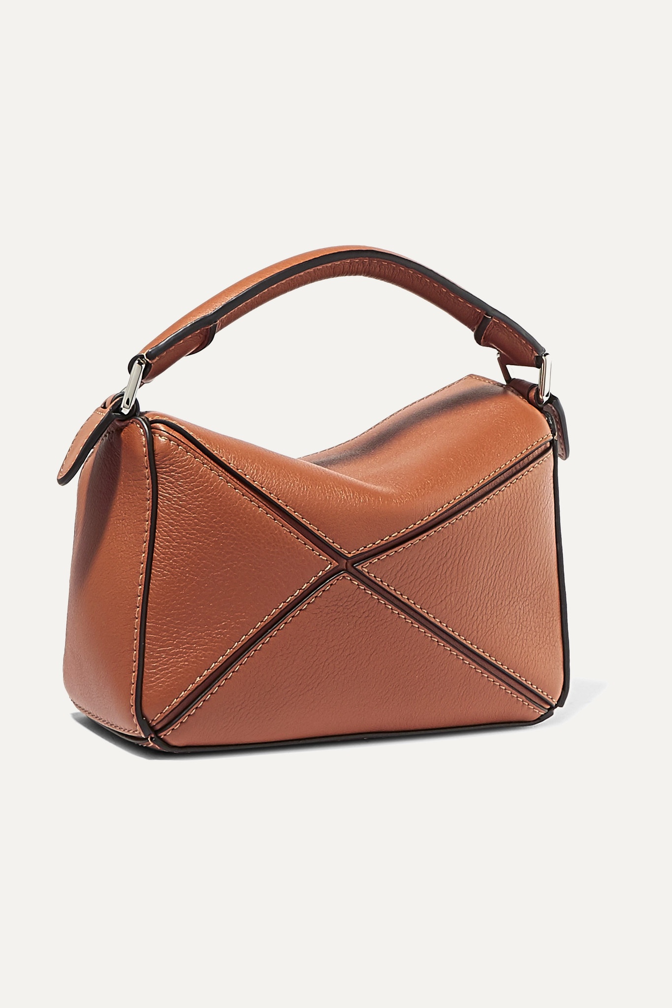 Puzzle mini textured-leather shoulder bag - 3