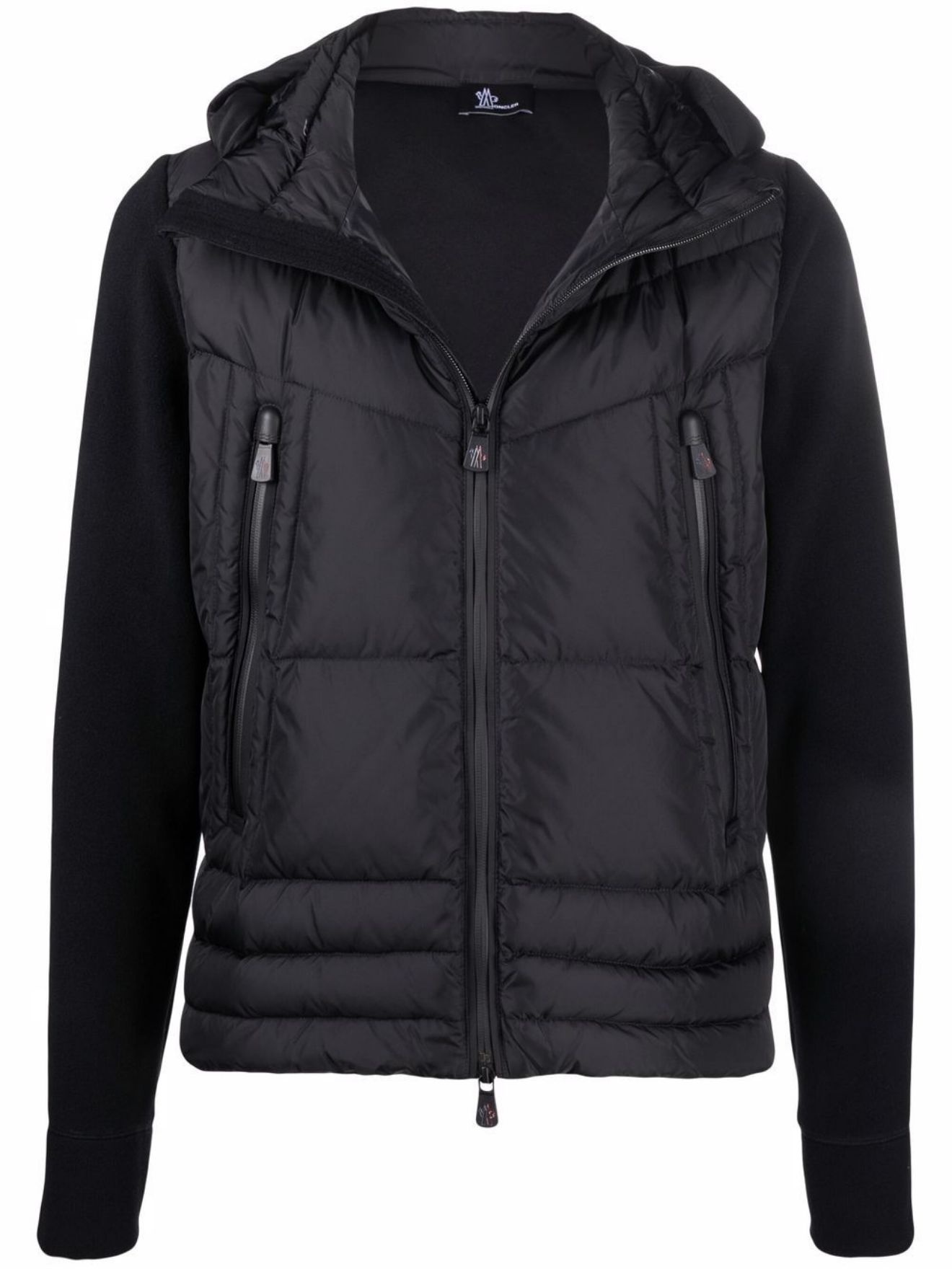 panelled padded jacket - 1