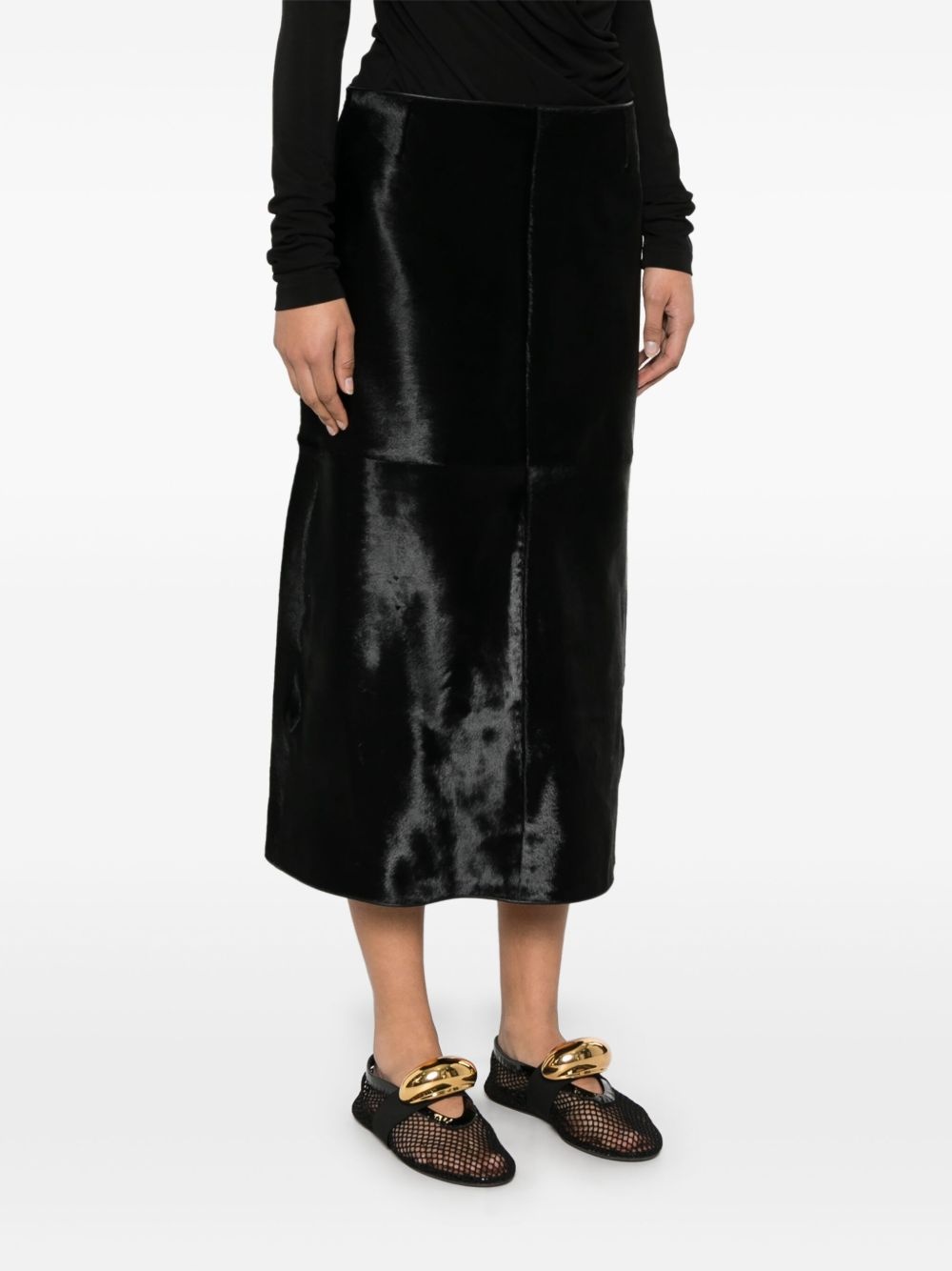 A-line midi skirt - 3