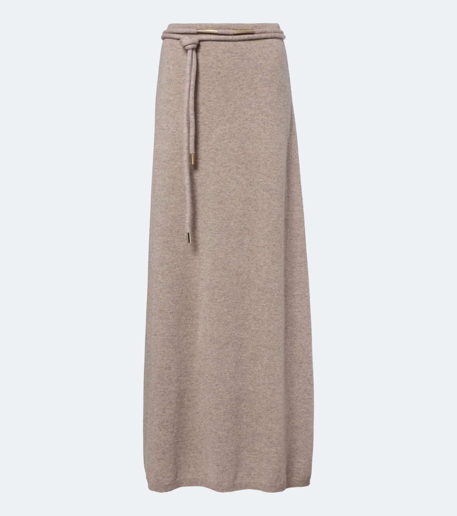 Knitted cashmere maxi skirt - 1