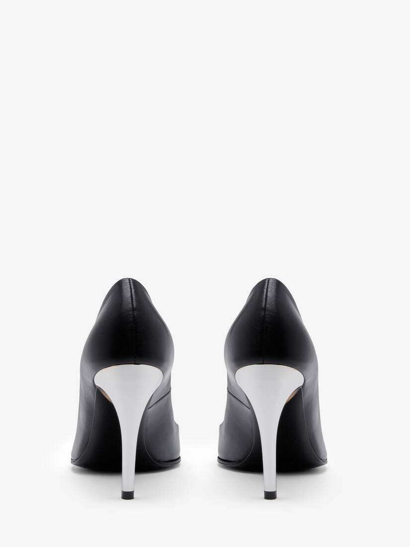 【関税込み】alexander mcqueen 'Armadillo' pumps Alexander McQueen Women's Armadillo Pump in Black/silver