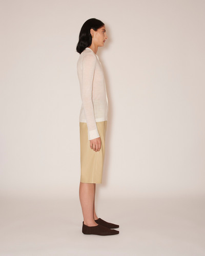 Nanushka THALIA - Superfine merino cardigan - Creme outlook