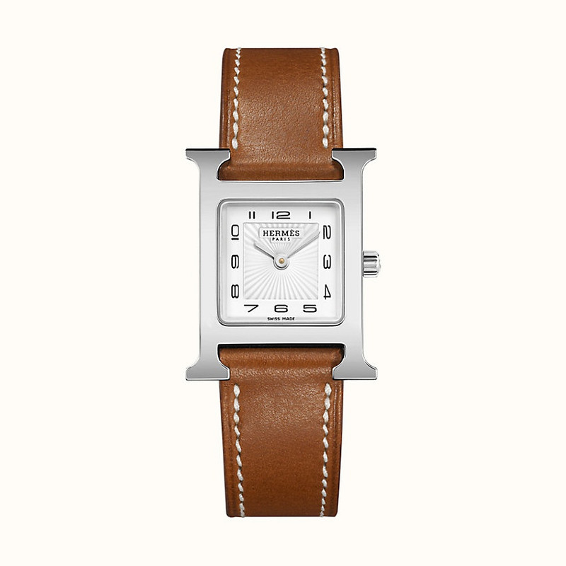 Hermès Heure H Watch Strap Single Tour, 21 x 21 mm, long outlook