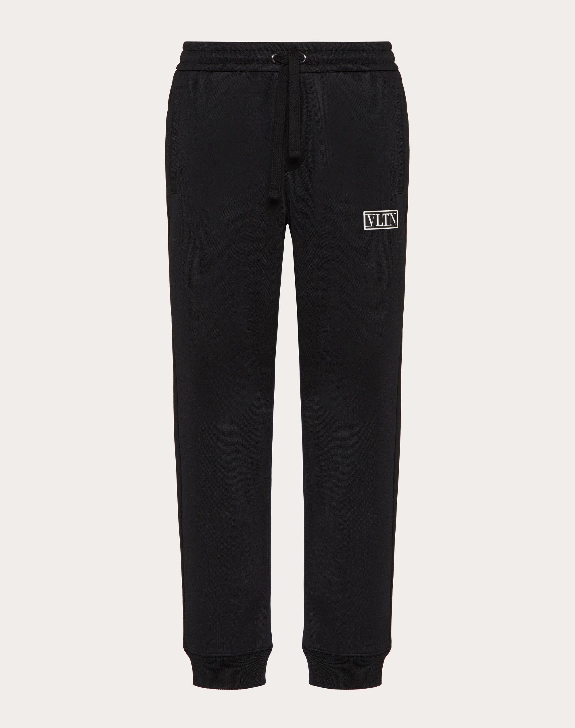 TECHNICAL COTTON VLTN TAG PANTS - 1