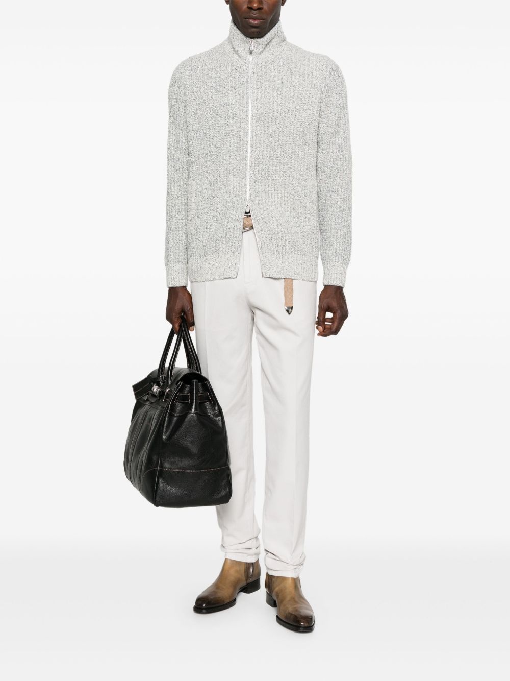 virgin wool-blend sweatshirt - 2