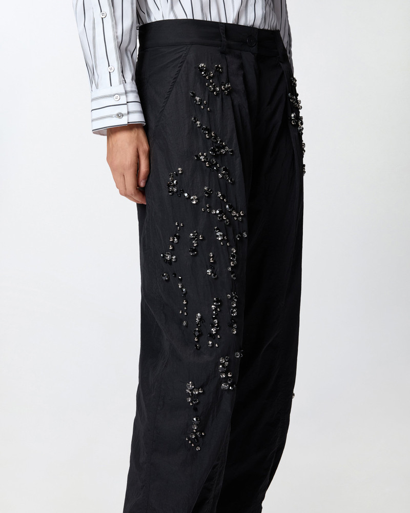 LOOSE-FIT TROUSERS WITH JEWEL EMBROIDERY 6