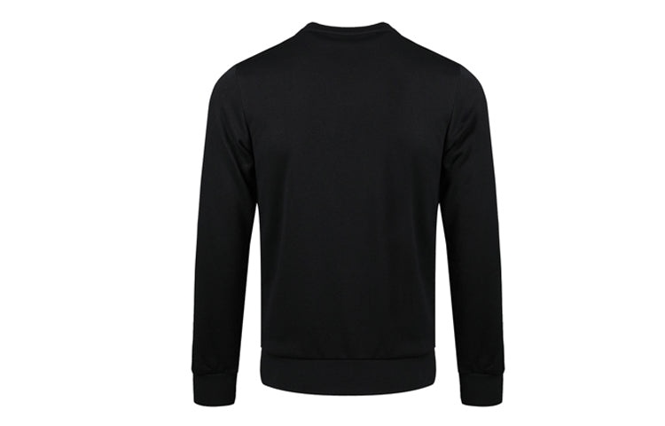 adidas E PLN CREW FT Knitted Hooded Shirt Sweater Men Black DU0395 - 2