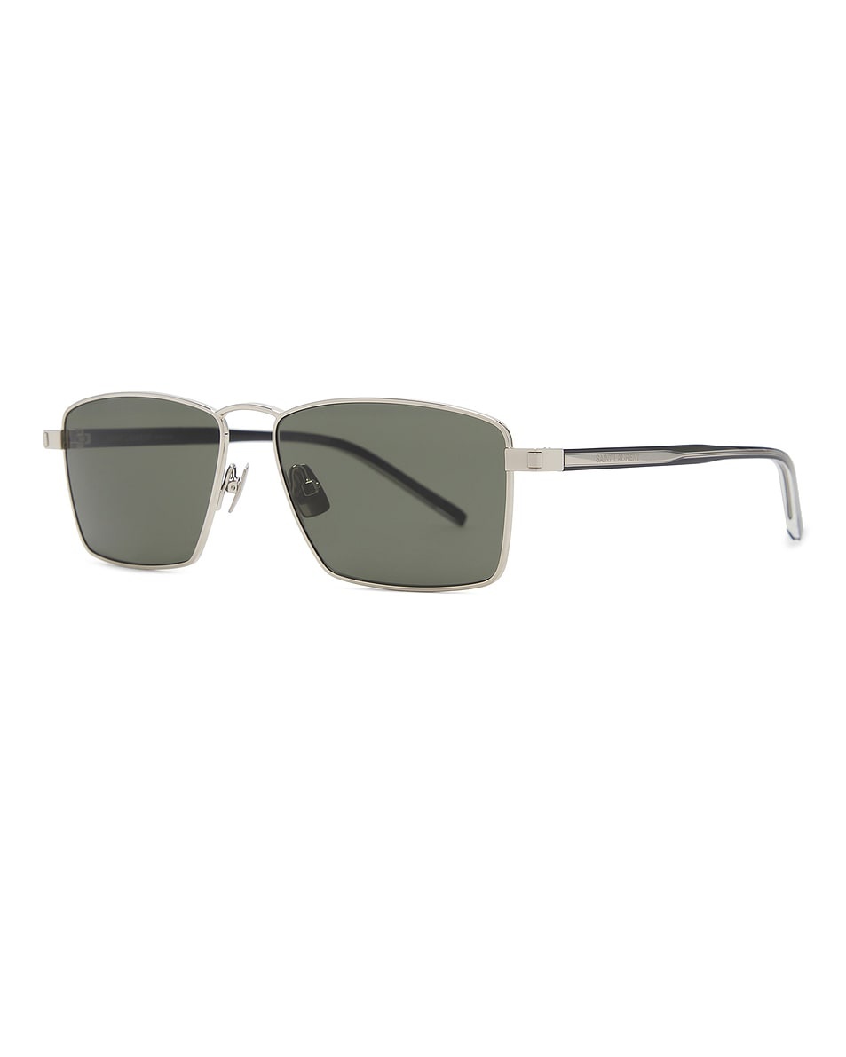 Metal Square Sunglasses - 2