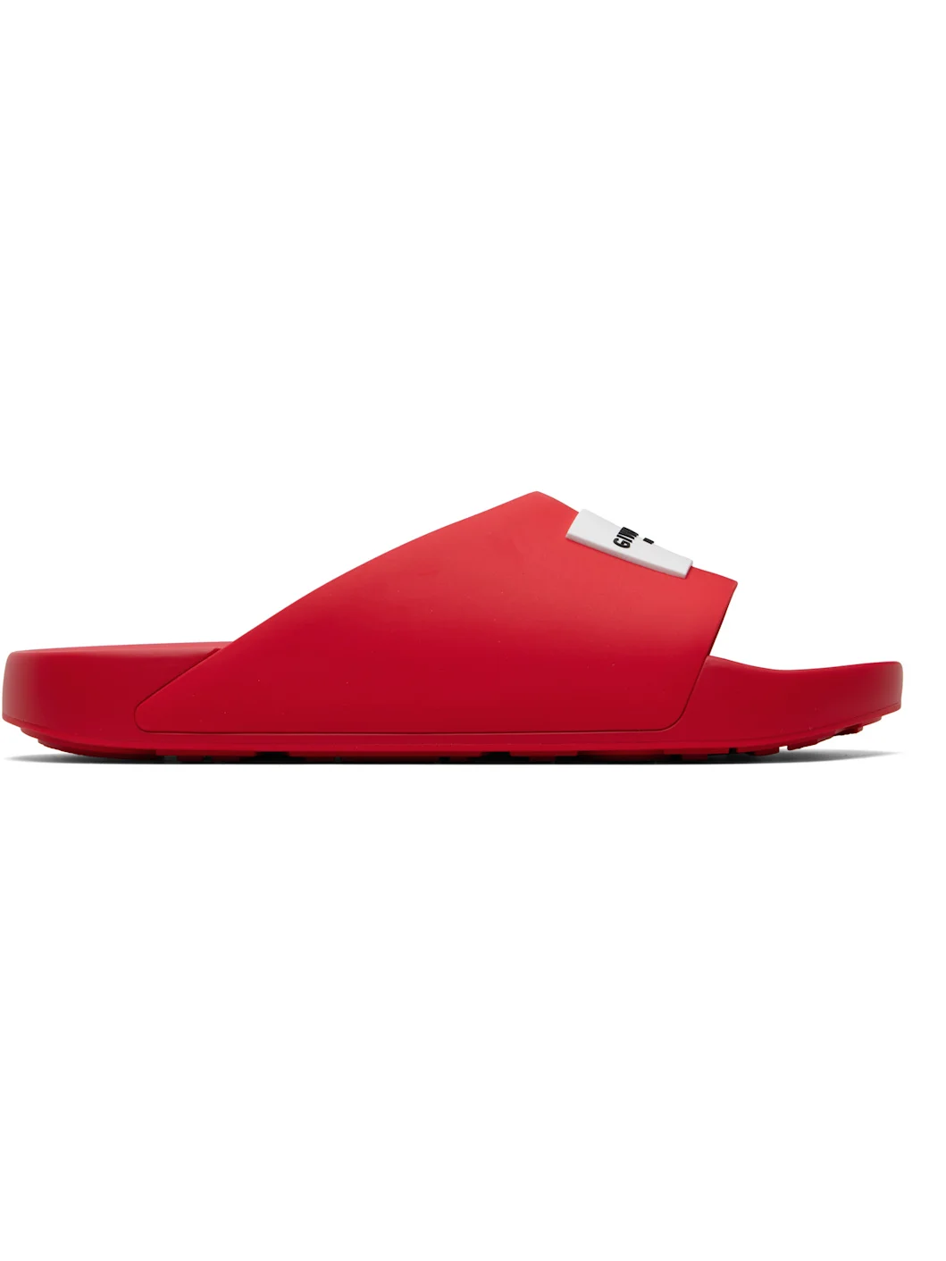 Red Label Mule Slides - 1