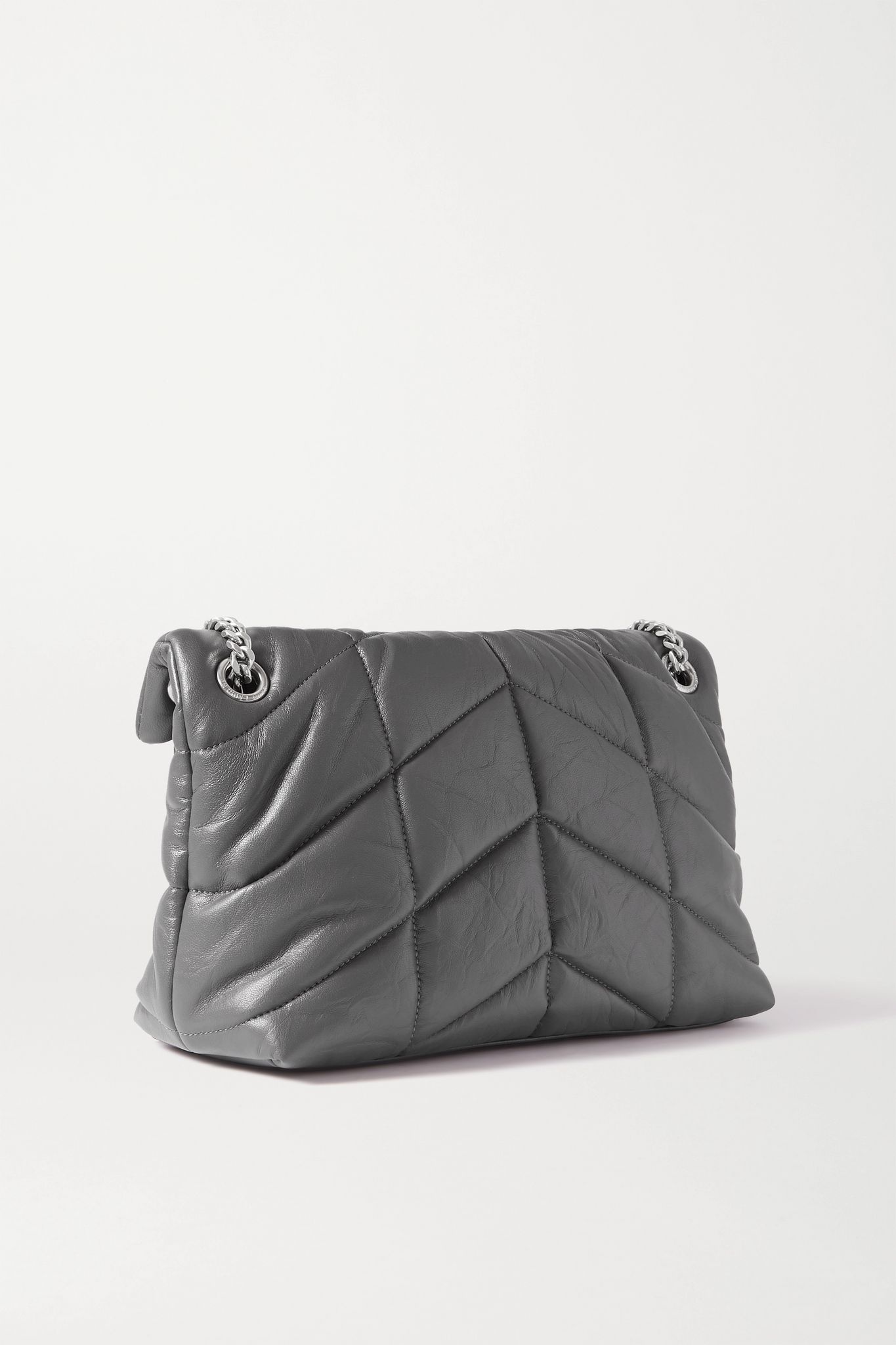 Loulou Puffer small quilted leather shoulder bag - 3