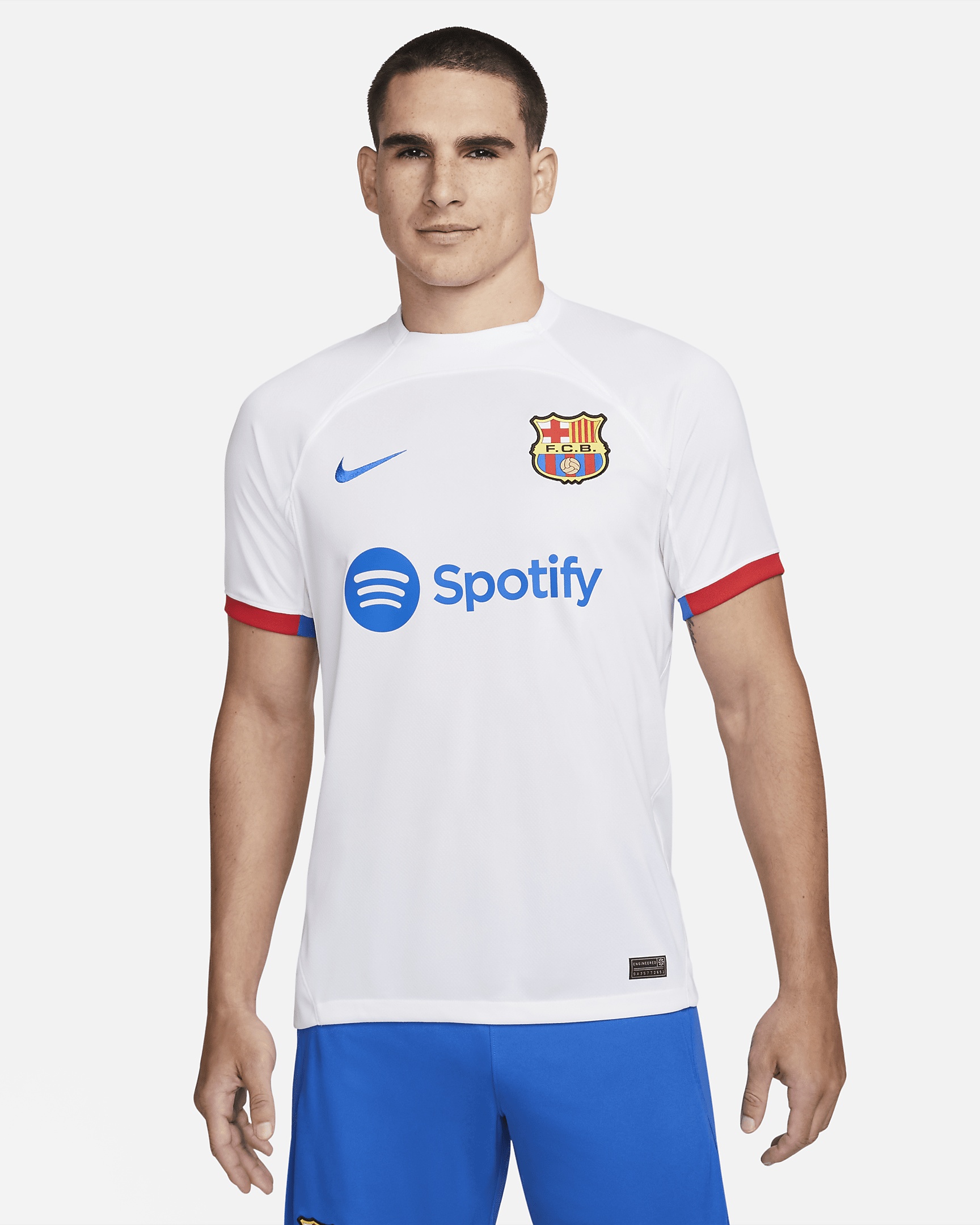 FC Barcelona 2023/24 Stadium Away Nike Men's Dri-FIT Soccer Jersey - 1