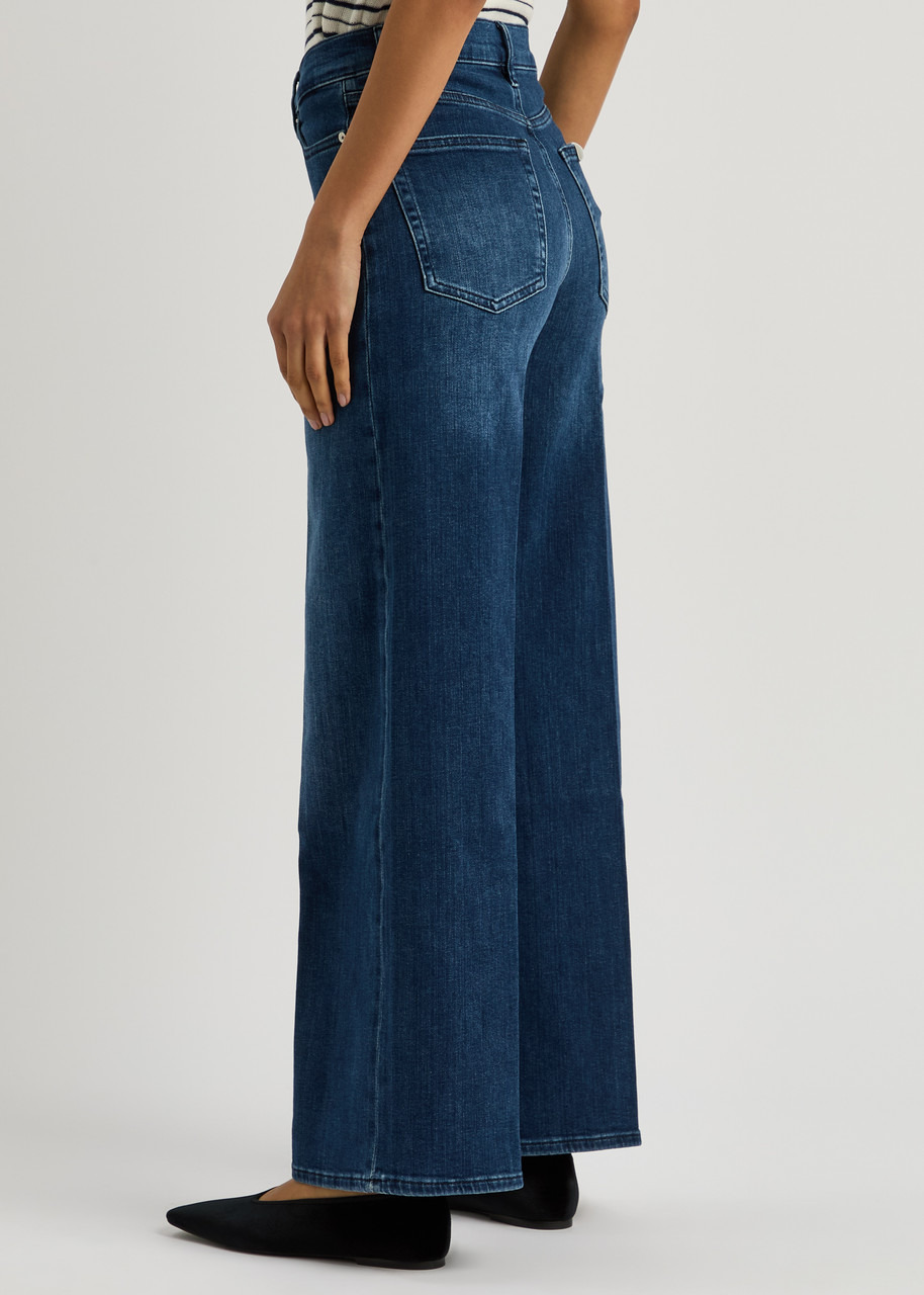 Frame Le Slim Palazzo Wide-leg Jeans - 3
