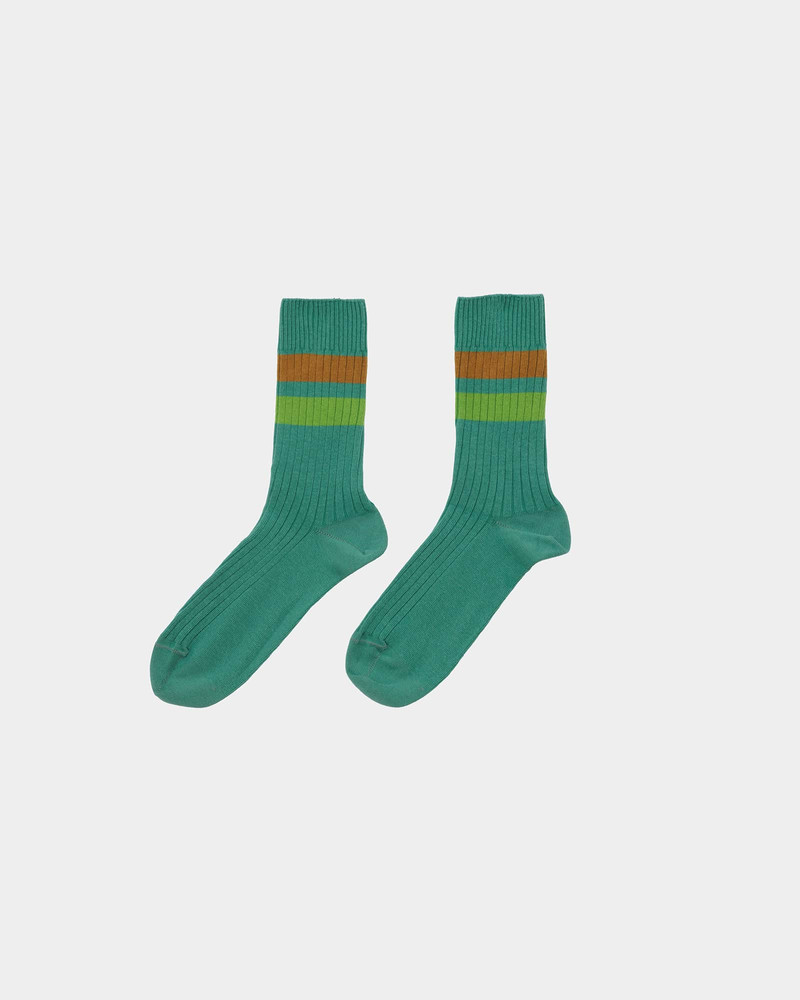 Race Overankle Socks - Organic Cotton Rib 1