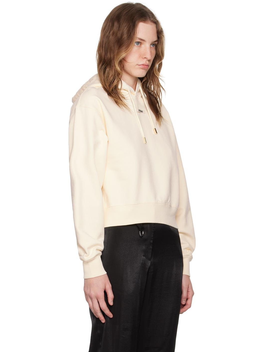 Beige Les Classiques 'Le Hoodie Gros Grain' Hoodie - 2
