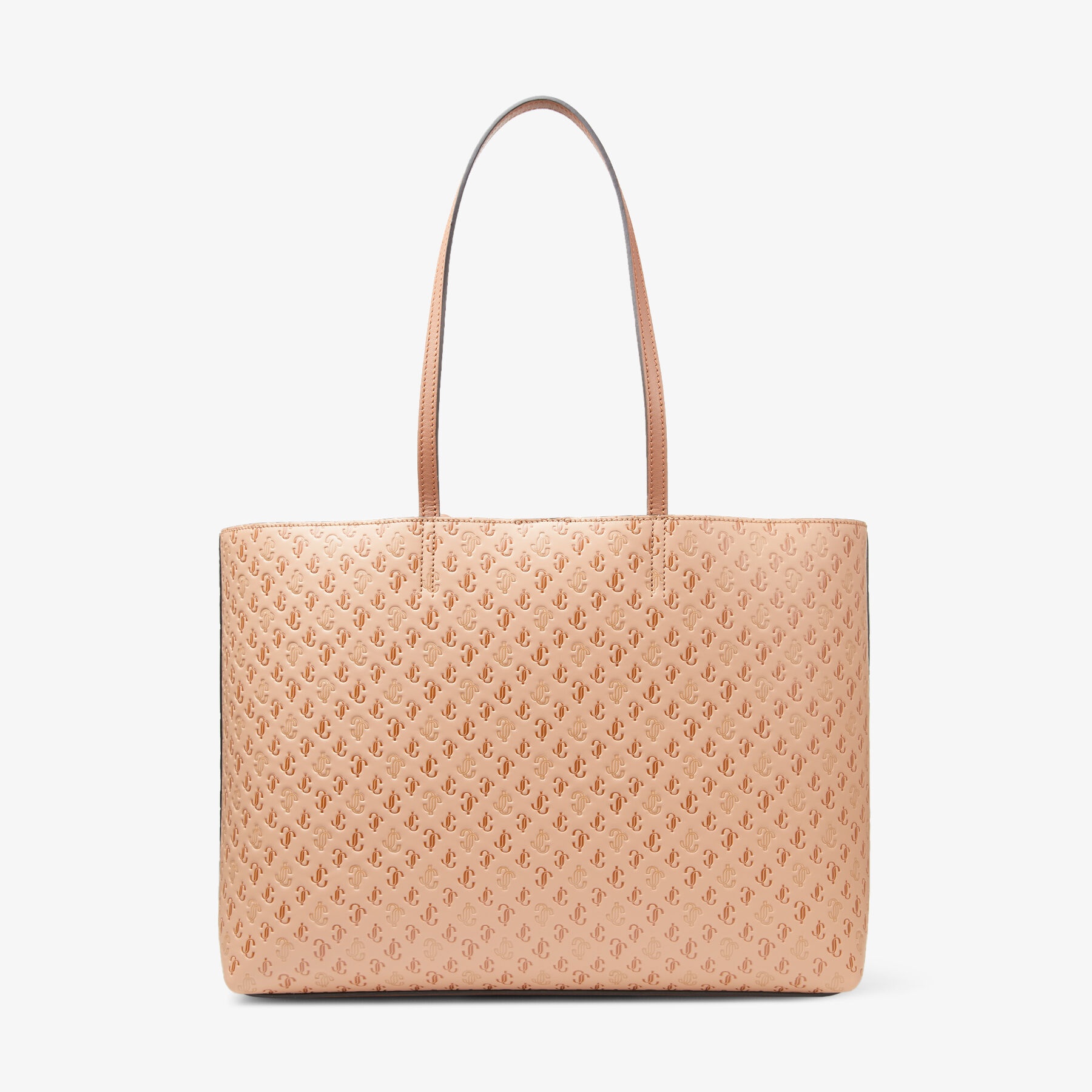 Nine2five E/w
Caramel JC Monogram Print and Light Cuoio Calf Leather Tote Bag - 5