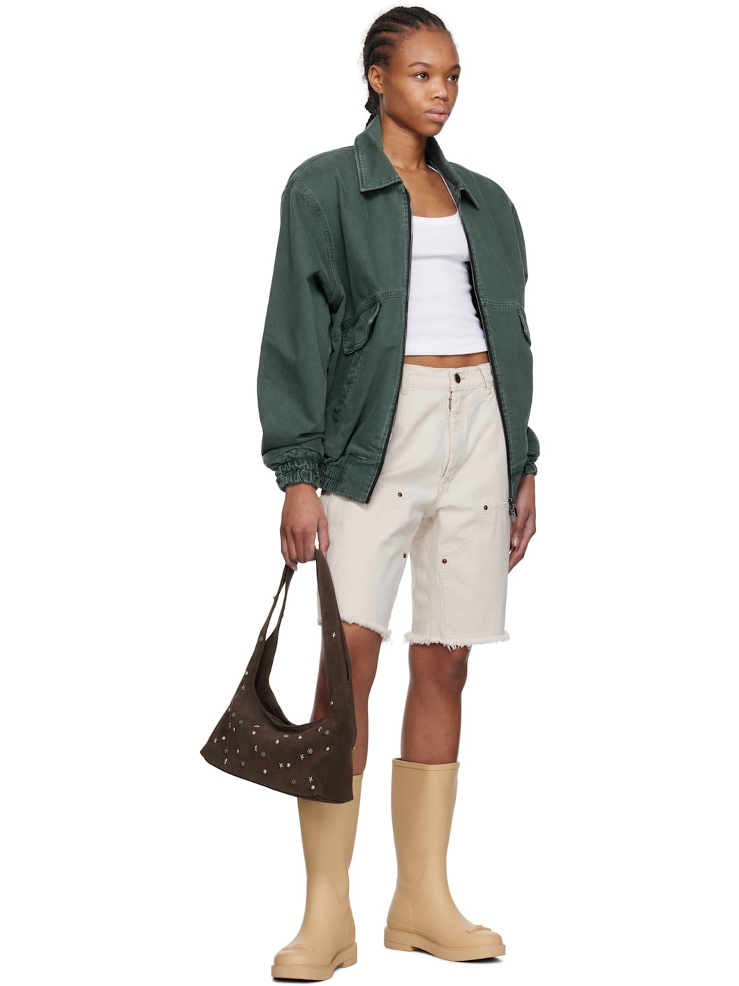 Brown Halter Bag - 4