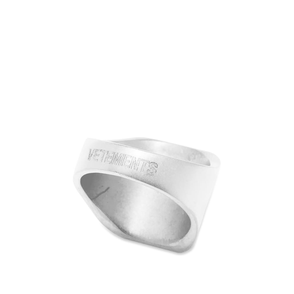 VETEMENTS Monogram Logo Ring - 2